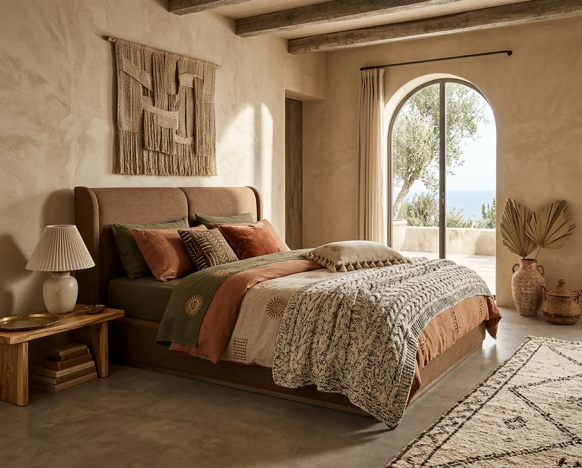 Bed and bedding by Hultink Home