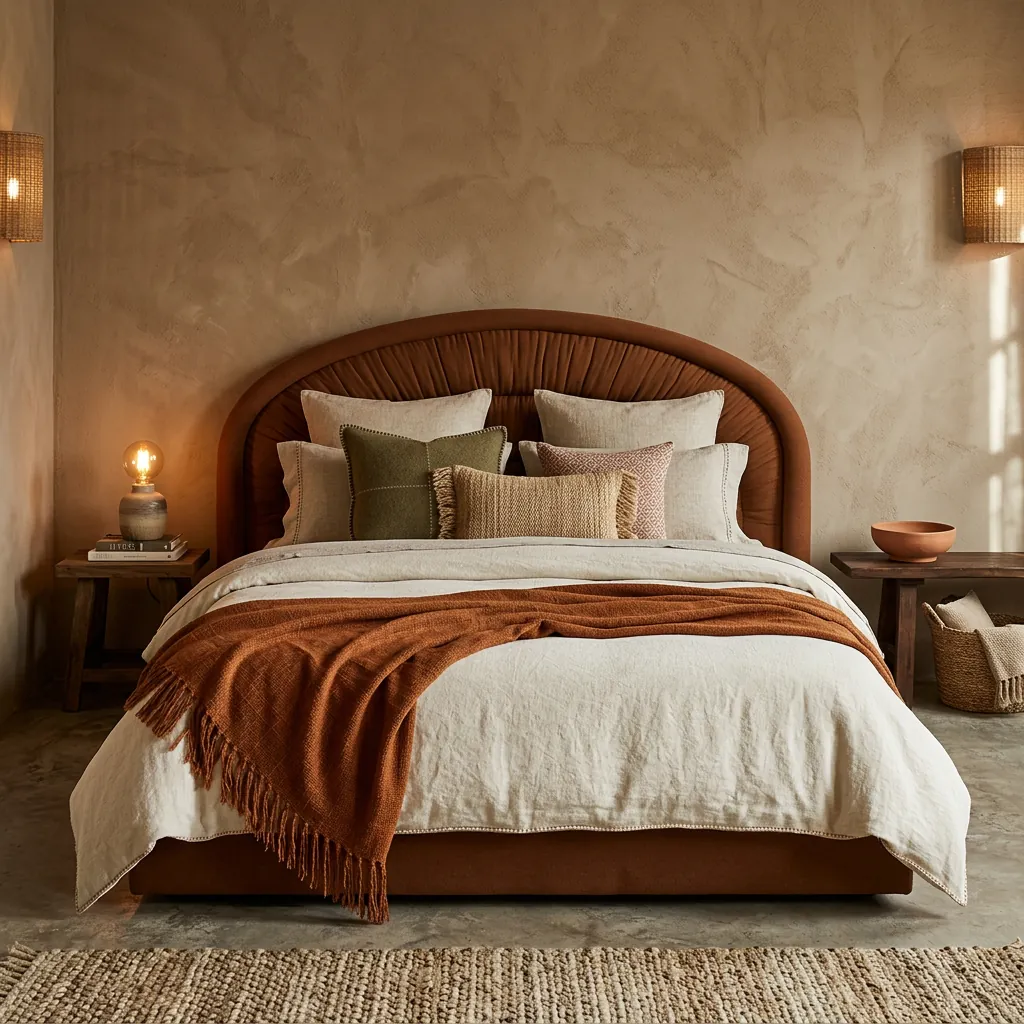 Bedroom with bedding