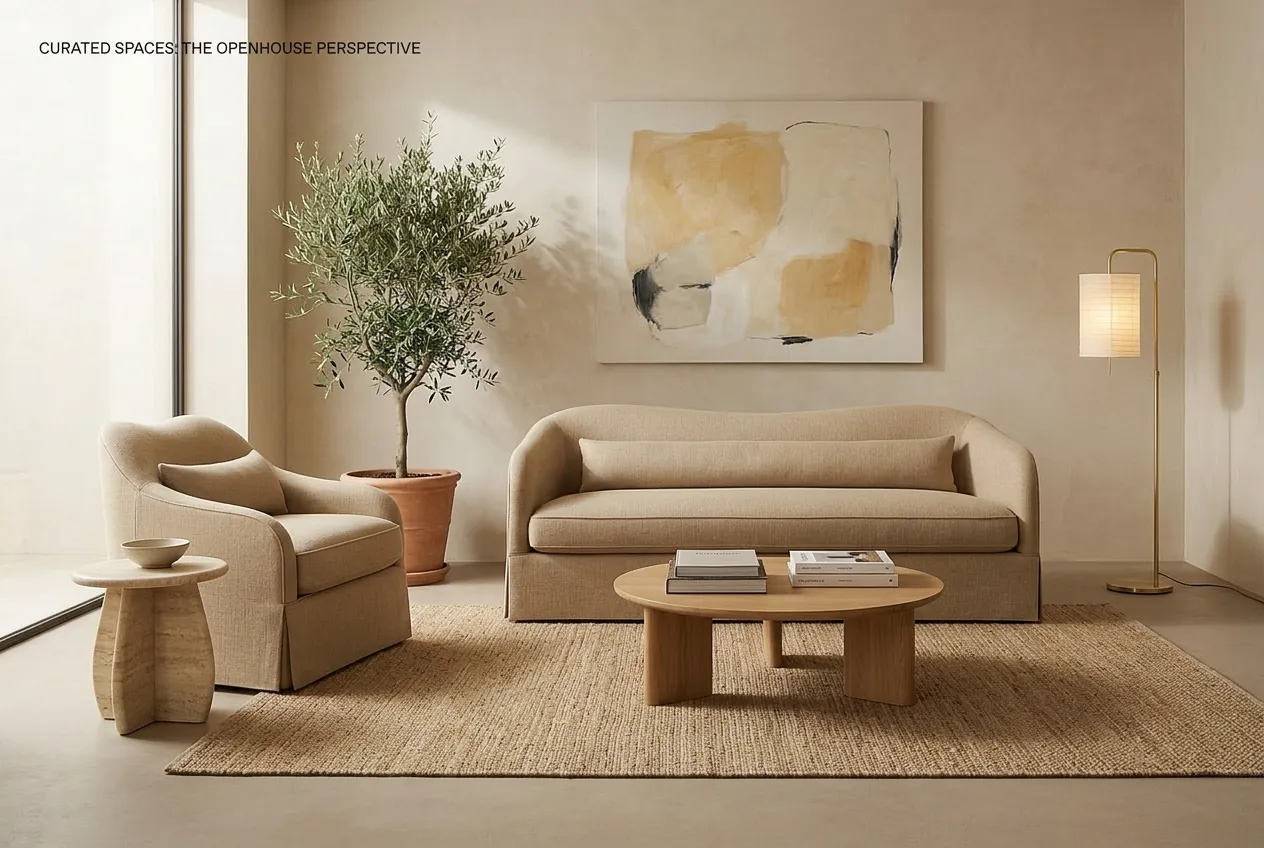 Bench and sofa